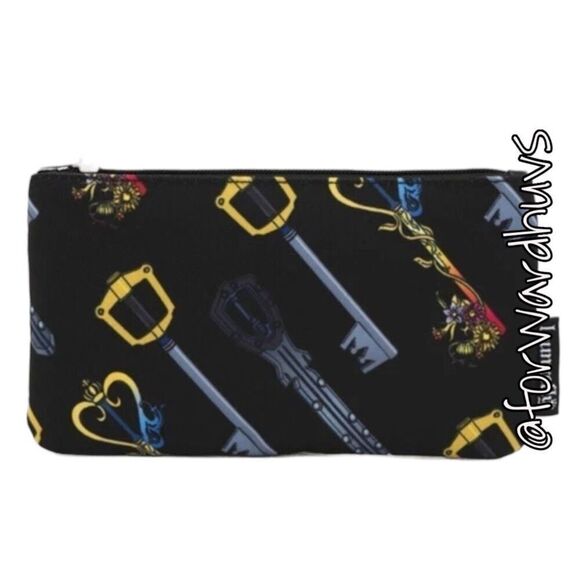 Loungefly Kingdom Hearts Keyblade Nylon Pouch - Picture 3 of 4